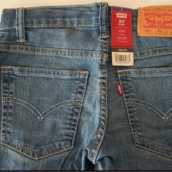 Levi's 511 slim fit youth jeans. New. size: 25 X 26 Size: 10 - Picture 8 of 10